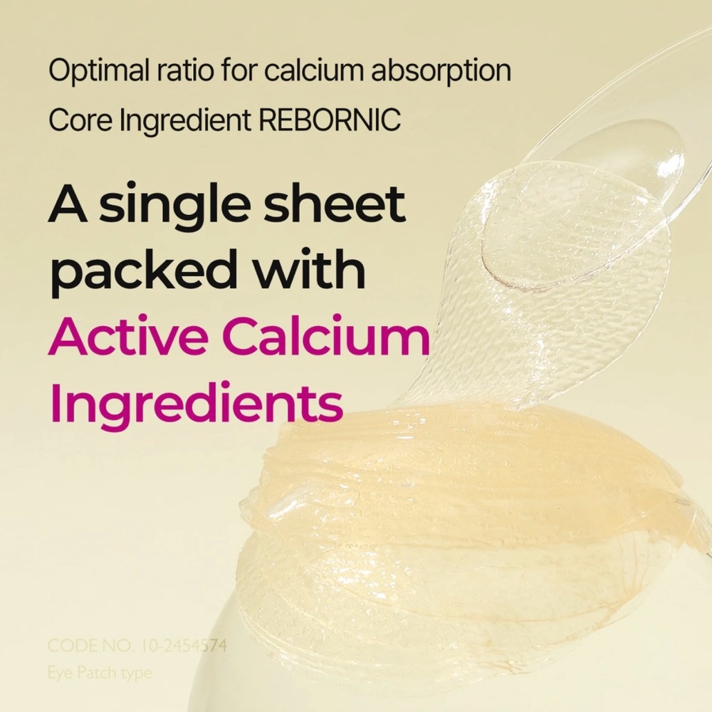 Dr Melaxin Cemenrete Calcium Volume Eye Patches - BRAND NEW & SEALED - Picture 5 of 7